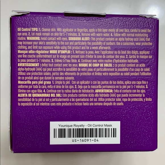 BNIB Younique Royalty Oil Control Mask - Picture 6 of 8